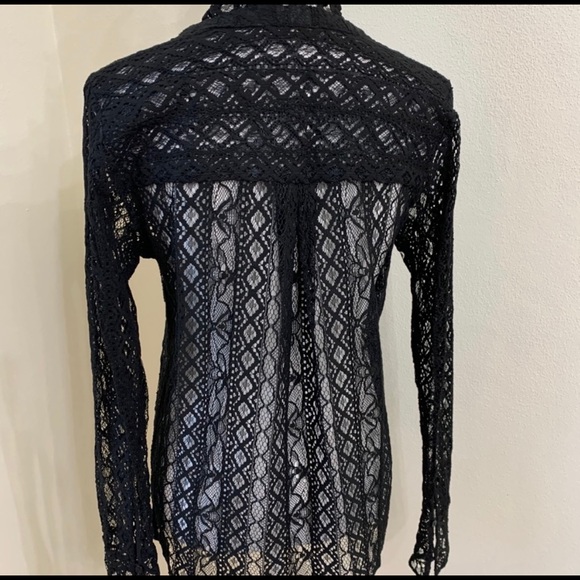 Last chance- lowest price 🖤NWOT Gold Hawk Lace Blouse and Cami - Picture 4 of 7